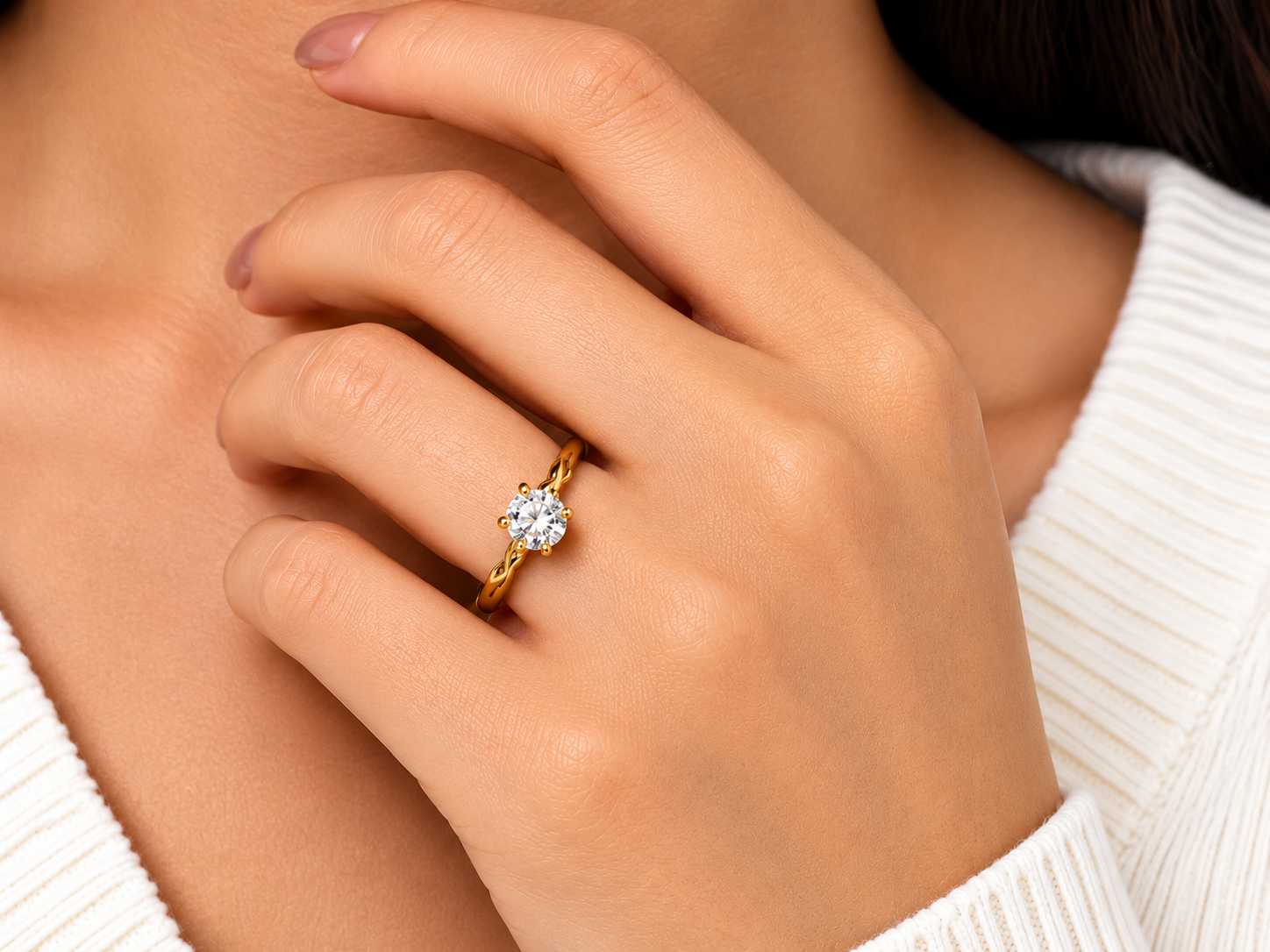Solitaire CEO Ring Size 7