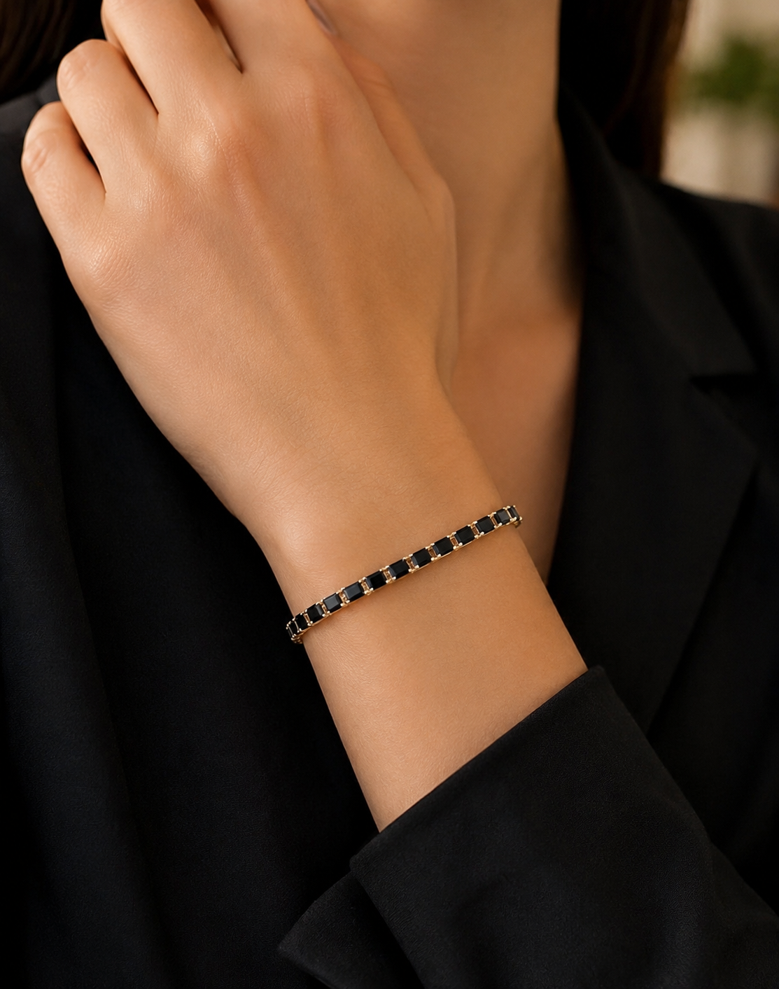 Midnight Power Bracelet 7"