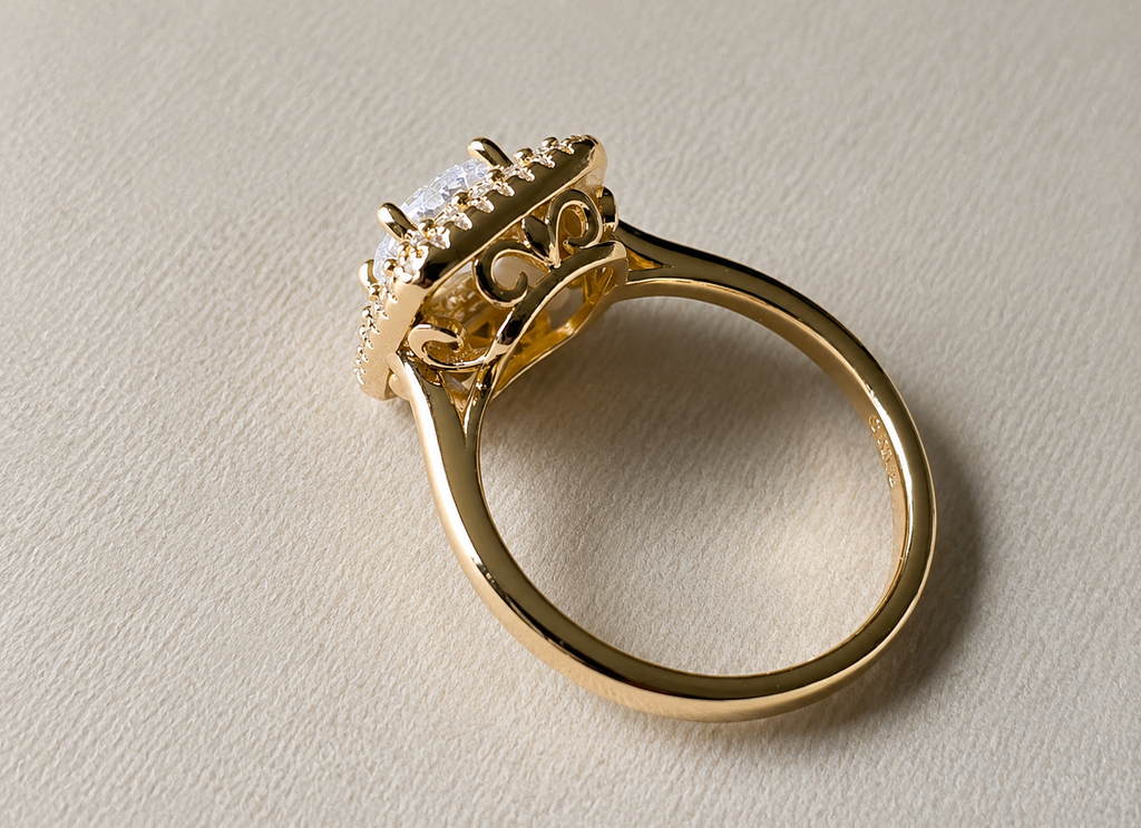 The Double Halo Legacy Ring — Size 8