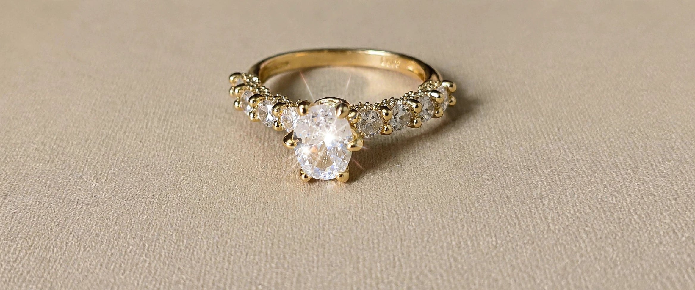 Oval Grace CEO Ring Size 9