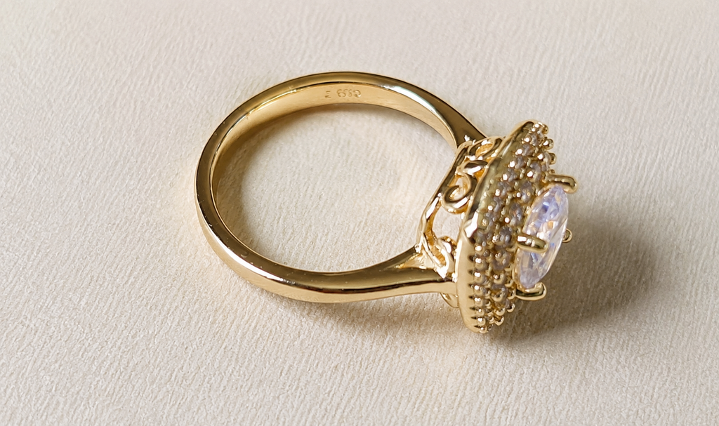 The Double Halo Legacy Ring — Size 7