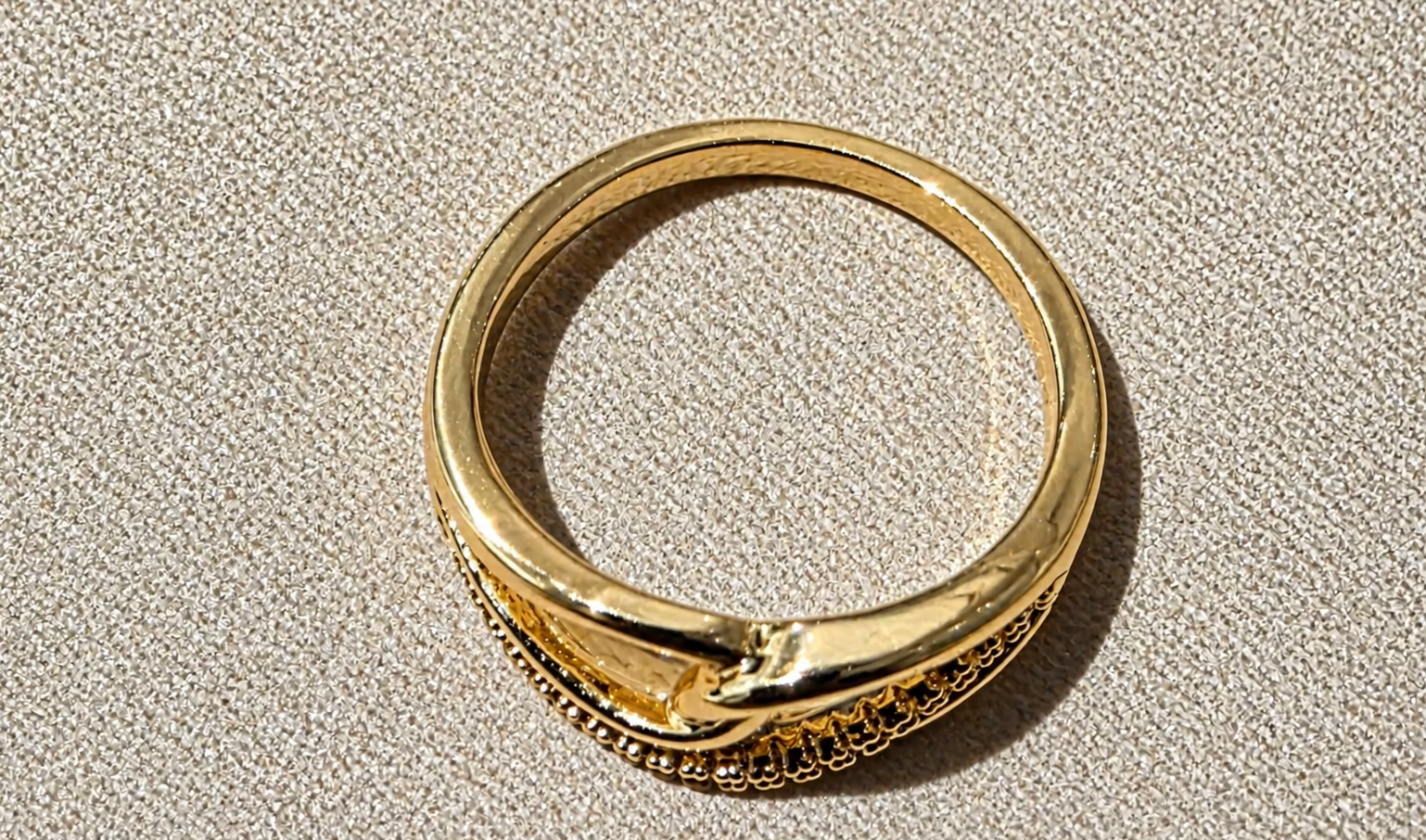 The Promise Knot Ring Size 7