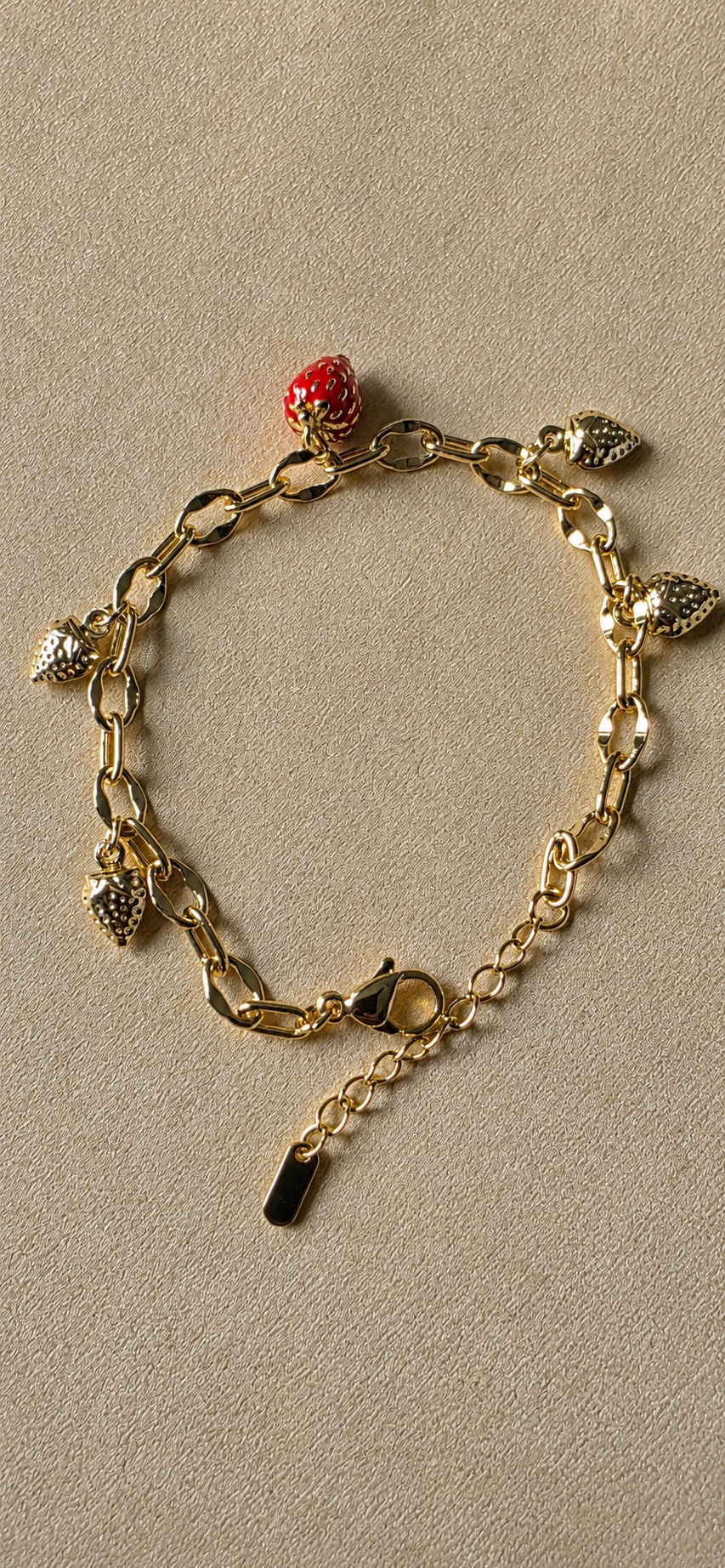 Strawberry Fields Trinket Bracelet