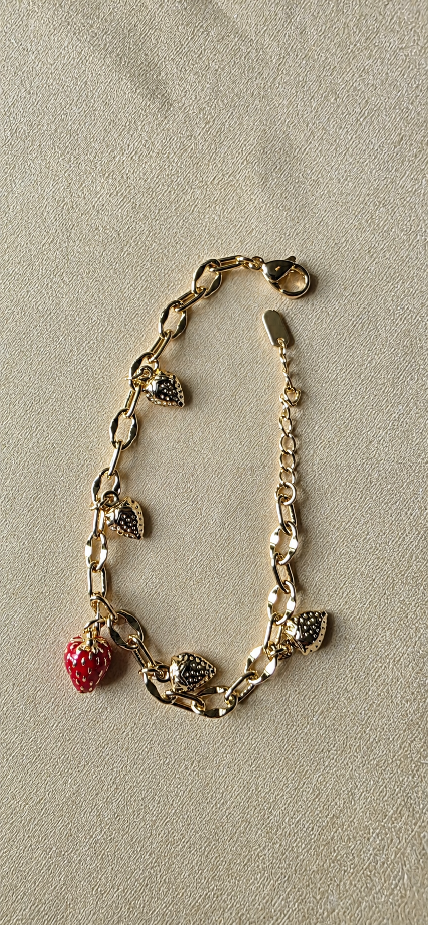 Strawberry Fields Trinket Bracelet