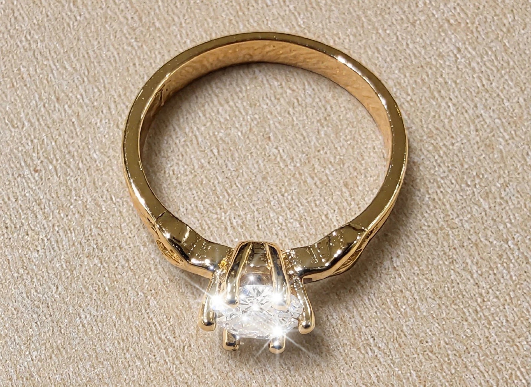 Solitaire CEO Ring Size 7